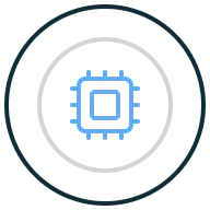 Ilustração de chip.