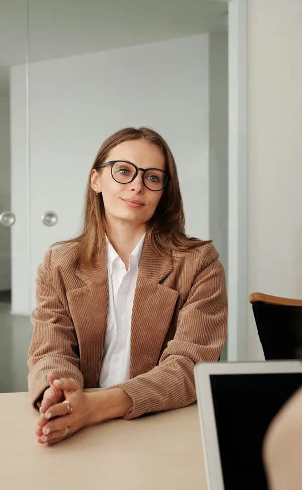 Equipa de recrutamento trabalhando