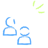 Ilustração de recrutamento